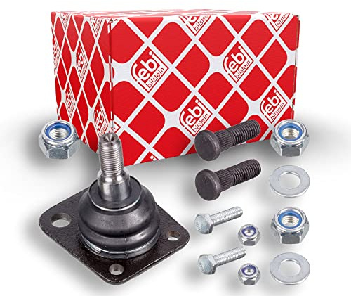 febi bilstein 34308 Traggelenk mit Anbaumaterial, 1 Stück | Kompatibel mit: DACIA 1300 Kombi, 1310 Kombi, RENAULT 12, 12 Variable, 15, 17, 18, 18 Variable, 20, 30