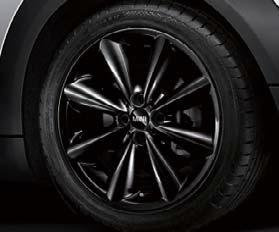 MINI Genuine Light Alloy Wheel Rim Black 7J 17 ET 48 Fits R57 36116791931