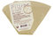 PRIMEAL EURO-NAT - Filtres à Café N°2 (petit) aux fibres 100% végétales 60 filtres