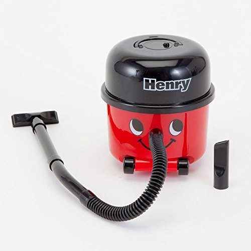 Bits and Pieces - Henry Desktop Vacuum Cleaner - Cute and Functional Desk Accessory Desktop Gift - Office Desk Humour