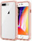 JETech Cover per iPhone 8 Plus e iPhone 7 Plus, Custodia con Paraurti Assorbimento degli Urti e Anti-Graffio (Oro Rosa)