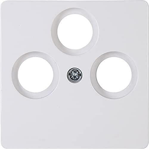 Kopp 335002007 Abdeckung für Antennensteckdose TV/RF/SAT