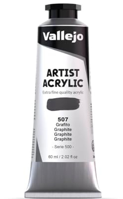 Vallejo : Artist Acrylic Paint : 60ml : Graphite