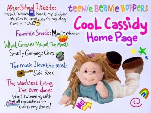 Ty Teenie Beanie Bopper - Cool Cassidy [Toy]