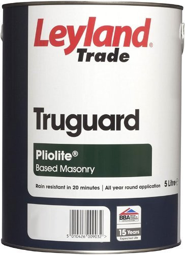 5LTR - TRUGUARD PLIOLITE BASED MASONRY PAINT BRILLIANT WHITE
