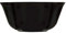 Coupelle noire 12 cm Carine