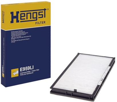 HENGST - Innenraumfilter E959LI - Luftfilter für den Innenraum mit Pollenfilter - Filtert Staub & Pollen für Allergiker - Für saubere Luft im KFZ - Automotive Zubehör für Fahrzeuge