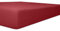 Kneer Spannbettlaken, Baumwolle, 48 Karmin, 120x200-130x220 cm