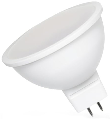 LED-Birne mit warmweißen Licht GU5.3 MR16 6W