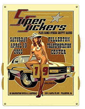 Kalender Movie Art Film Super Suckers Pappkalender Nostalgic-Art
