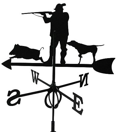 Wetterfahne Jäger Groß 86 x 81 cm