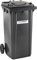 Conteneur à déchets 240 L gris - 1067 x 580 x 730 mm - Poubelle à roulettes extérieur - Idéal pour le tri - Poubelle grande contenance - Conteneur à ordures