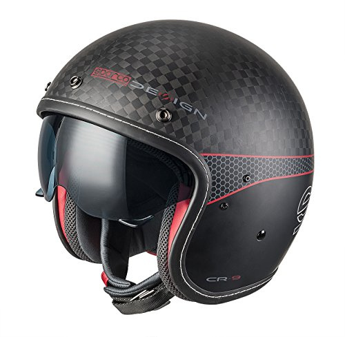 Sparco Helme Cafe Racer, Carbon