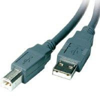Vivanco USB 2.0 Kabel 5.0m Typ A Stecker - Typ B Stecker grau