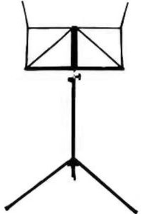 Notenständer MS-31 Schwarz mit Tasche