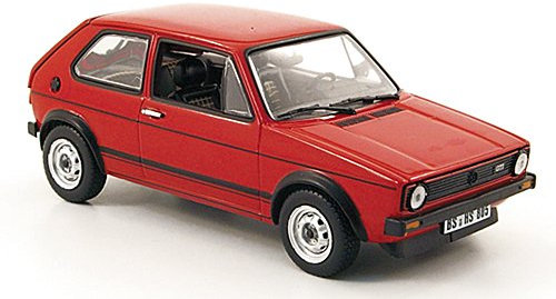 VW Golf I GTI, rot, 1976, Modellauto, Fertigmodell, Norev 1:43