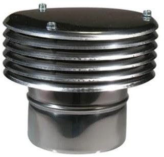 Diankamin TERMINALE LAMELLARE ACCIAIO Diametro 130 mm