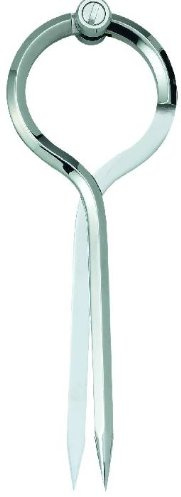 Marine-Zirkel Einhand 190mm hochglanz seewasser fest Messbereich bis 230mm in Stecktasche