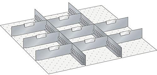 Lista Einteilungsmaterial Trennwände 36E x 36E für Fronthöhe 75 mm 10-tlg