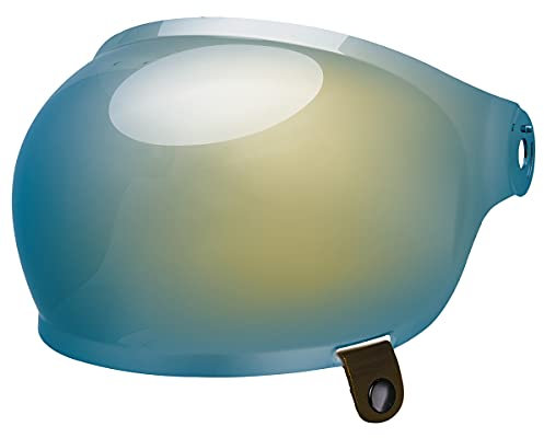 Bullitt Bubble Visier, Zubehör, Gold Iridium, Braune Lasche