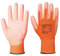 Portwest Men Pu Palm Glove, Orange, M (Pack of 1)