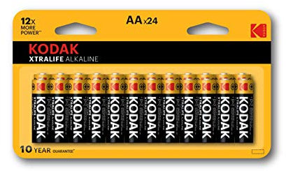 Kodak AA Xtralife Battery (confezione da 24)