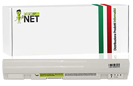 New Net Batteria A31-X101 A32-X101 compatibile con Notebook Asus Eee Pc X10L65H X101 X101C X101CH X101H R11CX [ Bianca, 2600 mAh - 10,8/11,1 V ]