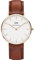 Daniel Wellington Damen-Uhren Analog Quarz One Size, Braun 32001271