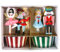 Meri Meri Gold Nutcracker Cupcake Kit, 24 Wegwerfbare Cupcake-Förmchen und 24 Topper für Weihnachten und Geburtstage, Set 45-2357