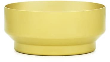 Norman Copenhagen Meta Deko Schale, Aluminium, Gold, H:7xØ:16cm