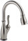 Delta Faucet Leland Einhandgriff Touch Küchenspüle Wasserhahn mit Pull Down Sprayer, Touch2O und ShieldSpray Technologie, magnetischer Docking Spraykopf, SpotShield Edelstahl 9178T-SP-DST