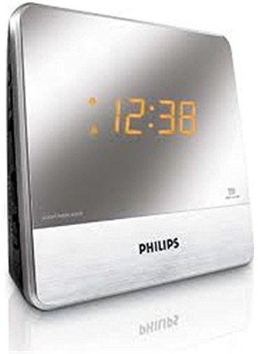 Philips AJ3231/05 Clock Radio Mirror Finish Display