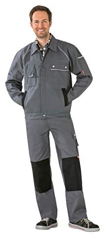 Planam Herren Canvas 320 Bundjacke Canvas 320 Größe 29 in schwarz (1er Pack)