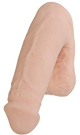 Doc Johnson - Pack It - Prosthetic Flaccid Penis - Realistic Size and Feel - Heavy (200 g) - Vanilla