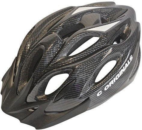 C ORIGINALS S380 BIKE HELMET CYCLE HELMET CARBON BLACK
