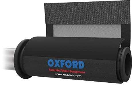 Oxford Motorcycle Clean Handlebar Protector. Protect grips from spills during maintenance and storage, Black