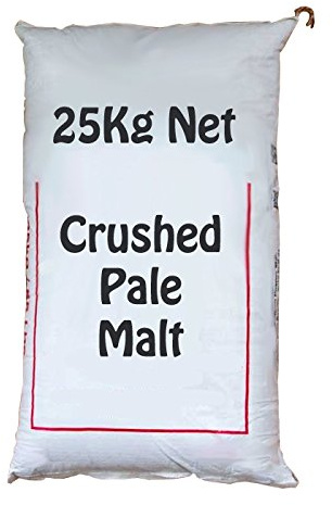 BALLIIHOO 25kg Bulk Sack of Crushed Pale Malt - Maris Otter