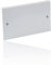 Merriway BH02677 - Placa En Blanco Doble, Blanca (Paquete De 1)