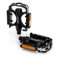 XLC MTB Pedale PD-M02 Alukörper CNC-Käfig 1 Paar/Fahrrad Pedal | Bike schwarz