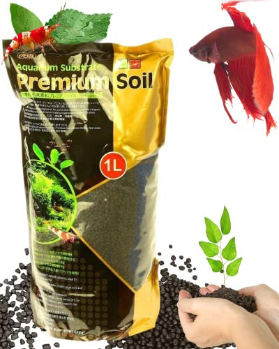 ISTA Premium Soil 2 Pound (0.9kg) for Planted Dwarf Shrimp & Water Plants, Activated