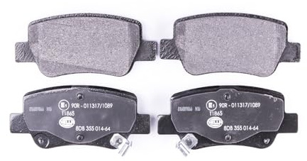 HELLA 8DB 355 014-641 Bremsbeläge - mit akustischer Verschleißwarnung
