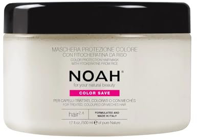 NOAH 2,4 Farbe Schutz Haar Maske mit phytokeratin aus Reis 500 ml