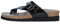 Mephisto Womens Helen Black Leather Sandals 37 EU