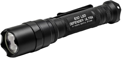 Surefire E2D Defender Ultra Linterna LED de Salida Doble - Negro