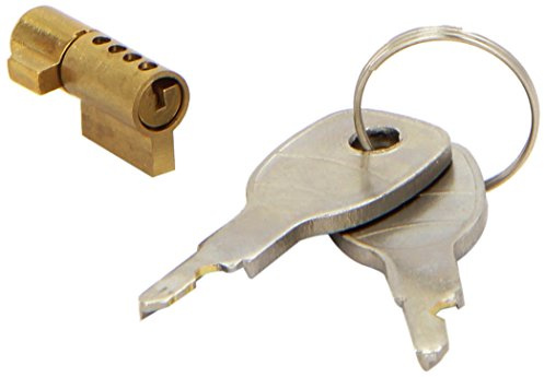 RING Brass Trailer Hitch Lock Complete With 2 Keys - Fits Any Coupling Head With a Suitable Lock