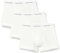 Calvin Klein Boxers Taille Basse Lot de 3 Homme Coton-Élasthanne, Blanc (White), S