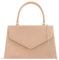 fi9® BNWT Retro Tote Patent Leather Bridal Wedding Evening Handbag Party Purse Clutch Shoulder Hand Bag (Nude)