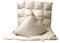 Betten Hofmann Set Kassetten Daunendecke Ganzjahresdecke 4x6, 135x200 cm + Kissen 80x80 cm