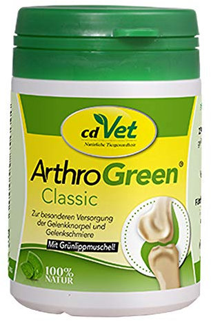 cdVet ArthroGreen Classic 25g - Nahrungsergänzung zur Unterstützung der Gelenke für Hund und für Katze durch Vitamine und Mineralien