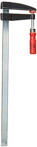 BESSEY Druckguss-Zwinge LM50/10 | 500 mm Spannweite | 100 mm Ausladung | Ideal für schnelle, schonende Spannarbeiten bei DIY-Projekten: leicht, robust und komfortabel in der Handhabung